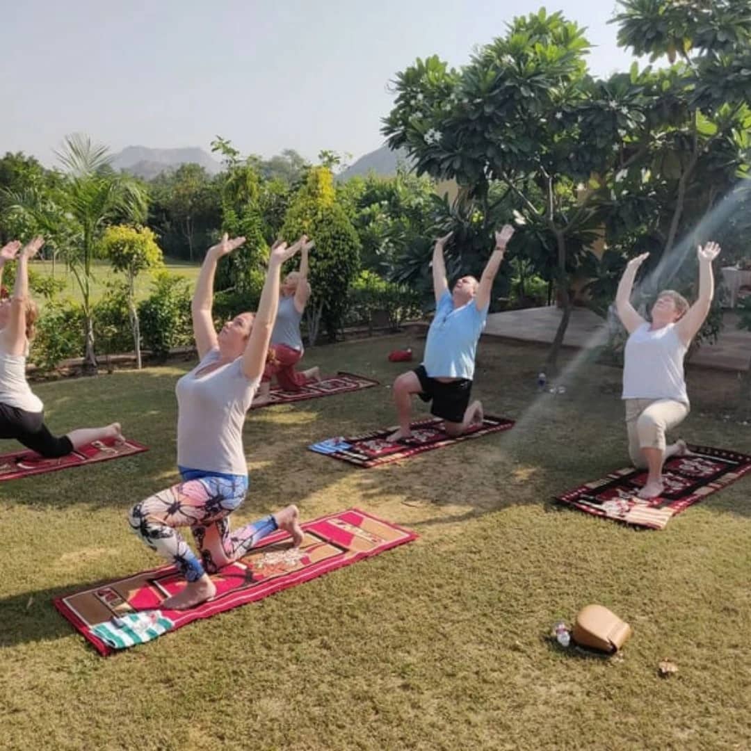 Rejuvenating Sunrise Yoga in Jaipur